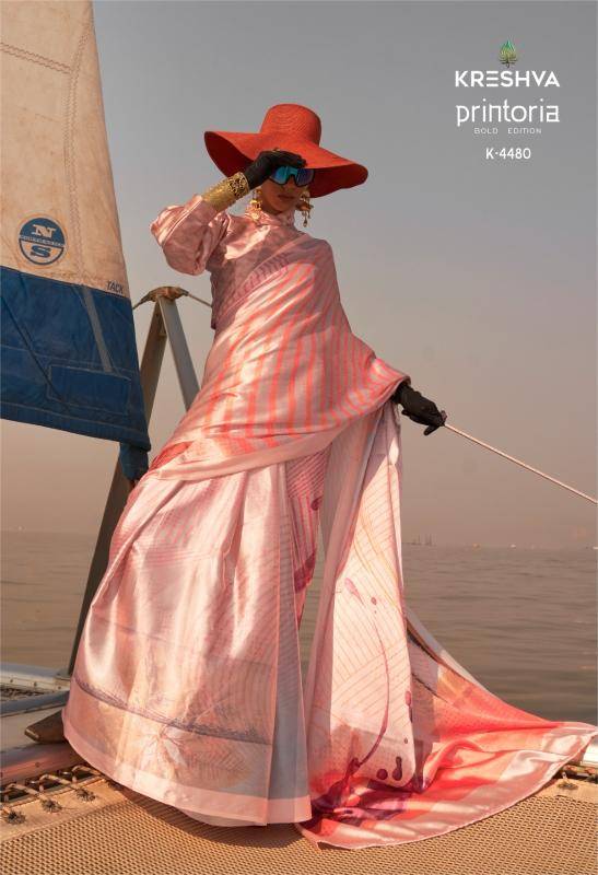 Kreshva printoria korean Designer Sarees in Delhi